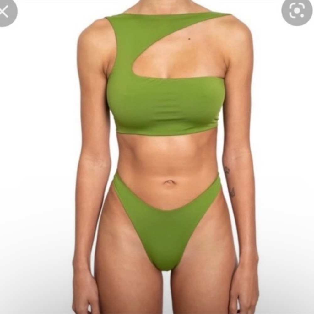 RIOT SWIM | Vista Top-Matcha × large - Picture 2 of 5